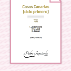 Casas Canarias para timple y piano (PDF)