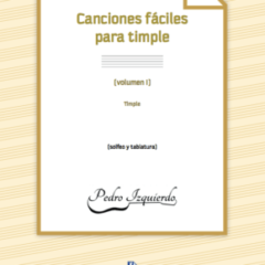 Canciones fáciles para timple (PAPEL)