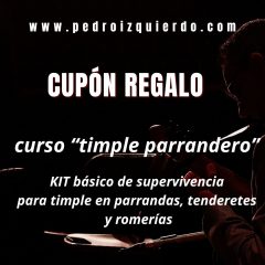 Cupón regalo curso timple parrandero